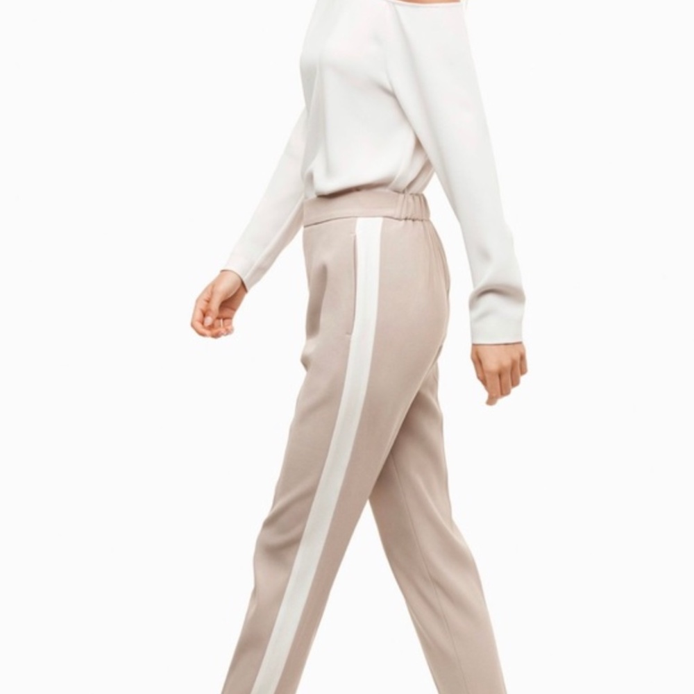 Aritzia | Babaton Conan Pant with White Stripe